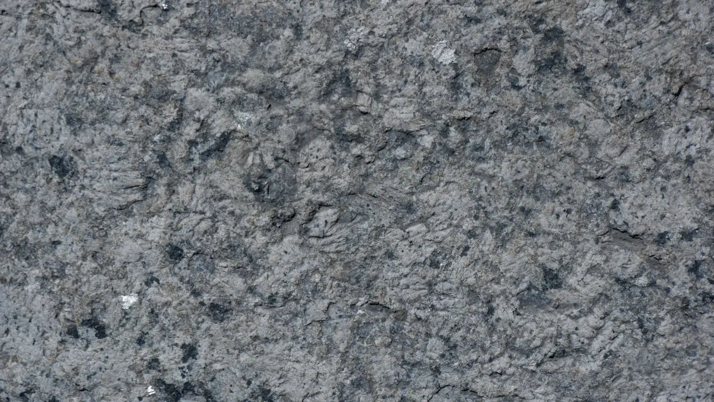 Mavi gri granit (granit) taş yüzeyi
